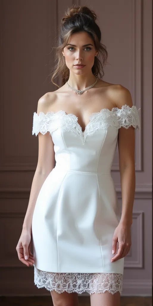 Mini Wedding Dress for Trendy Brides Wanting Something Unique