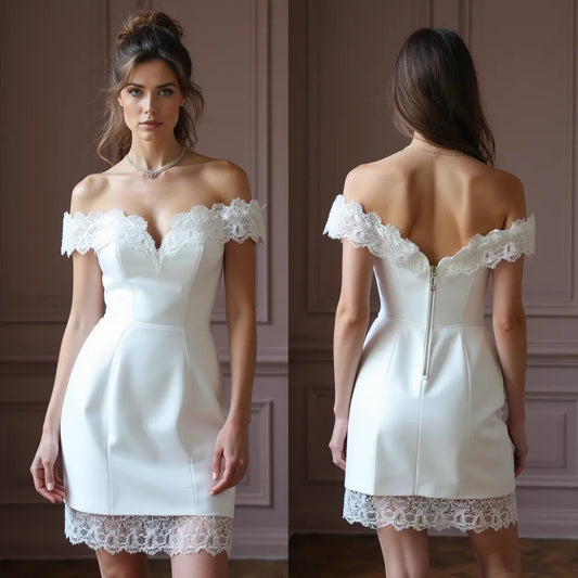Mini Wedding Dress for Trendy Brides Wanting Something Unique