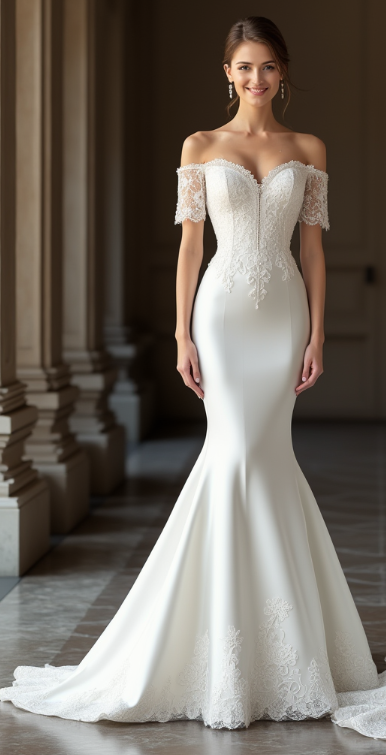 Timeless  Wedding Dress Bridal Gown for Elegant Brides 2025 collection