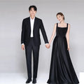 Korean Weddding Dresses for Women Party Wedding Evening Trend Wedding Dress 2025 Luxury Occasion Dresses Bride Prom Customized black