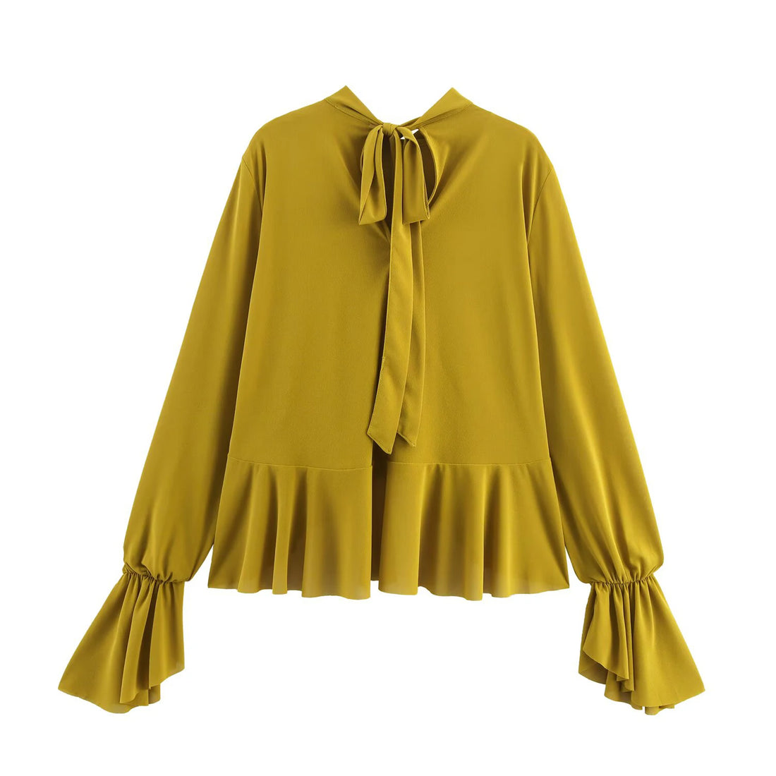 Autumn new women's clothing European and American style fashion layered decoration hanging shirt top