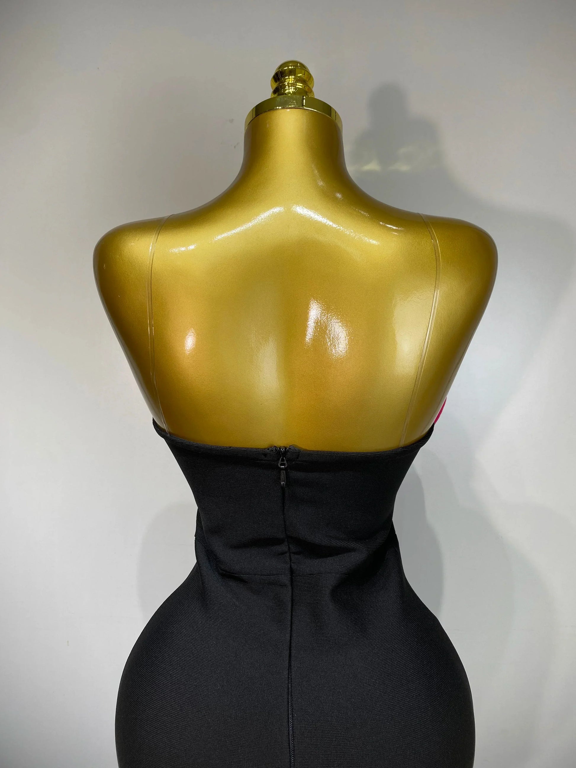 Women Sexy Strapless Backless Flower Patchwork Maxi Long Bandage Dress Elegant Evening Club Luxury Birthday Party Dresses