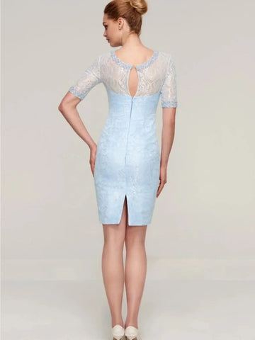 Mother Of The Bride Dress - Modern Two Piece Mother of the Bride Dress Elegant Evening Dress Knee Length Sleeveless Chiffon Appliques 2025 free customized