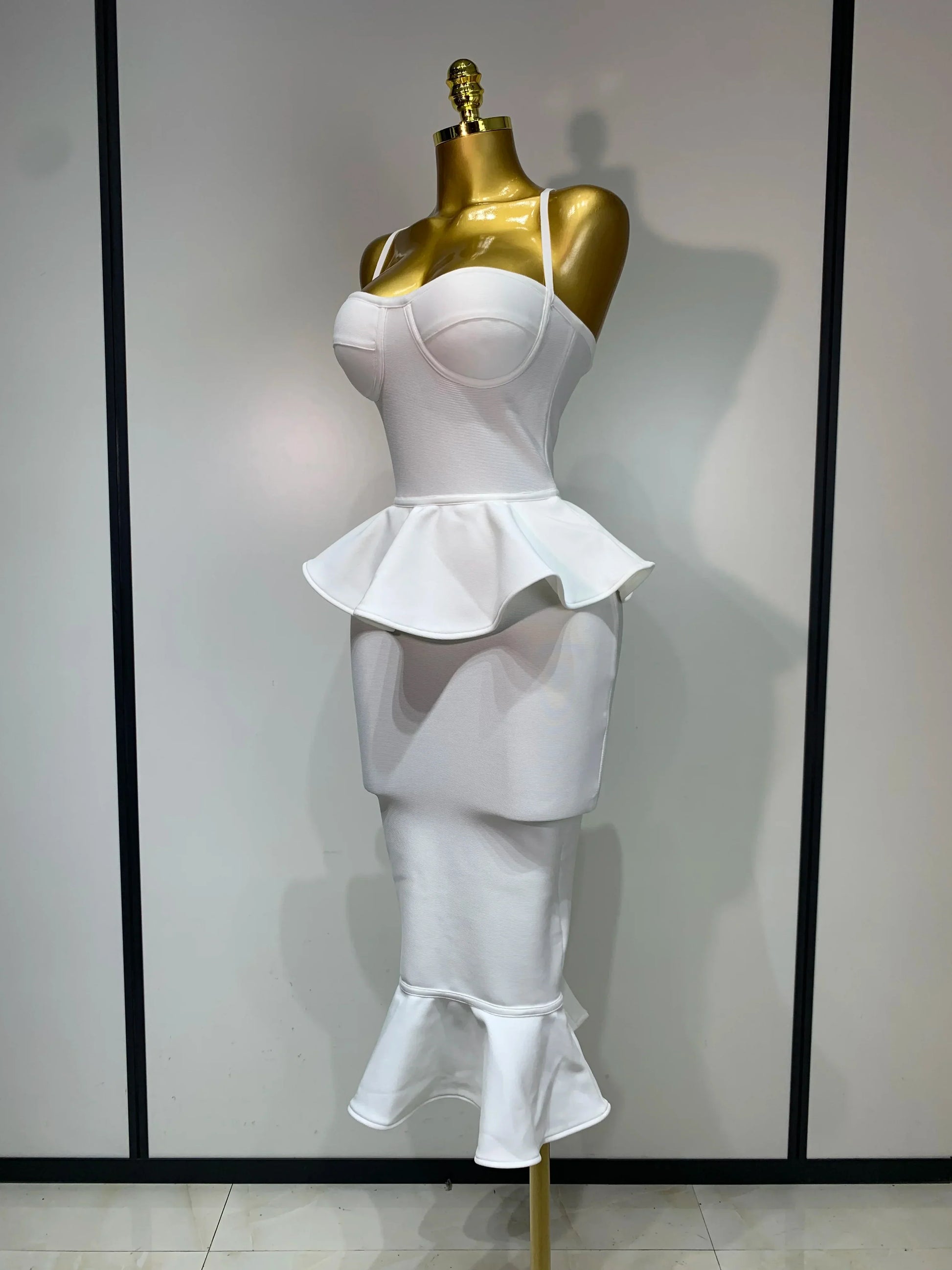 Luxury Birthday Women Celebrity Sexy Backless Tierred Bodycon Dress Elegant Evening Party Club Wedding Guest Dress Vestido