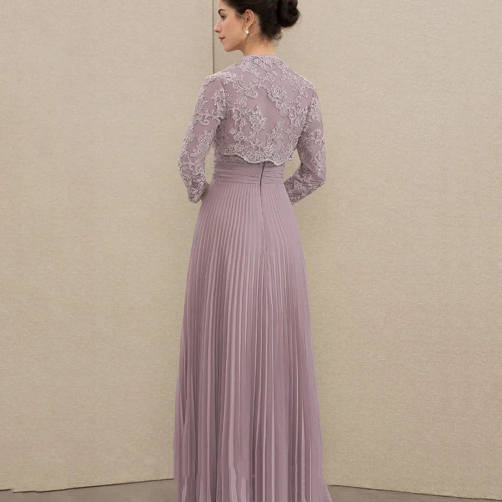 Mother Of The Bride Dress - Customized Elegant Chiffon Bridal Dress A Line Sweetheart Wedding Party Gowns Formal Occasion Applique Mother Dresses For Bride