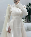 Muslim Wedding Dresses for Bride Plus Size Luxury Long Engagement Dress Special Events Bridal Evening Dresses Customized