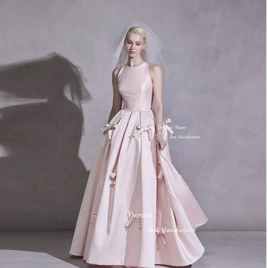 Prom Party Cocktail Evening Elegant Party Dresses for Women Luxury Woman Evening Dress Gown Robe Soiree Ball Gowns Customized Pink