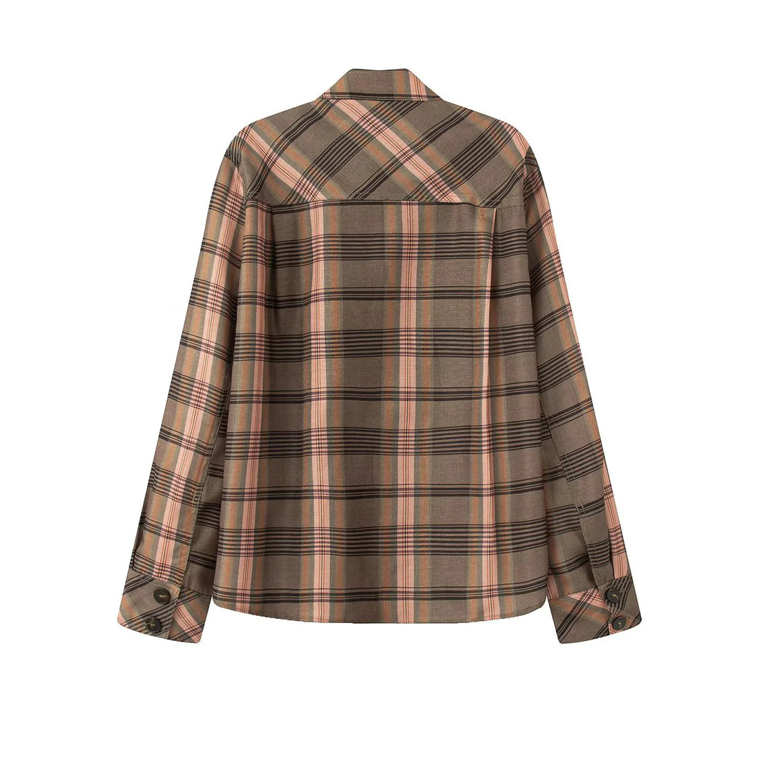 Summer 2025 New Style Design Unique Beautiful Loose Versatile Unique Slim Fit Super Beautiful Short Sleeve plaid Shirt