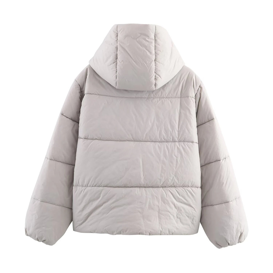 European and American style winter new product women's clothing design sense long sleeved hooded cotton jacket jacket jacket