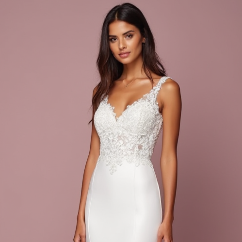 Mermaid Wedding Dress for Luxury Brides Who Love High-End Fashion