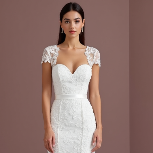 Mermaid Wedding Dress for Elegant Brides Who Love a Glamorous Fit