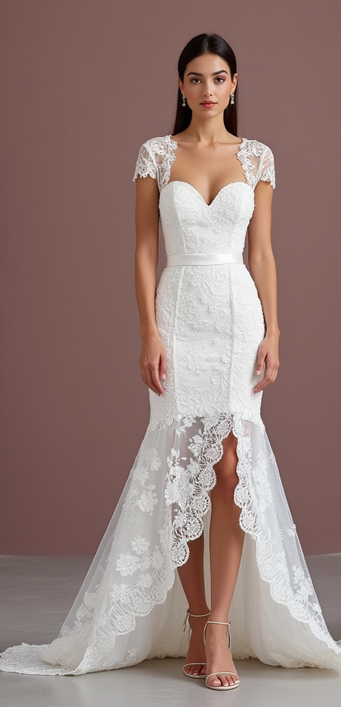 Mermaid Wedding Dress for Elegant Brides Who Love a Glamorous Fit