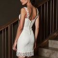 Mini Wedding Dress for Reception, Elopement, or Bridal Party Wear