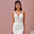 Mermaid Wedding Dress with a Strapless Neckline for a Timeless Look