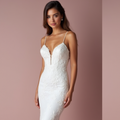Mermaid Wedding Dress for Brides Who Love a Minimalist and Sleek Design