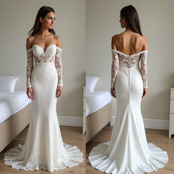 Mermaid Wedding Dress for Elegant Brides Who Want a Stunning Silhouette