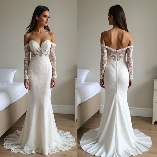 Mermaid Wedding Dress for Elegant Brides Who Want a Stunning Silhouette