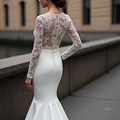 Mermaid Wedding Dress for Brides Who Want a Sexy and Sleek Fit
