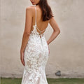 Mermaid Wedding Dress with Sheer Panels for a Modern and Bold Look