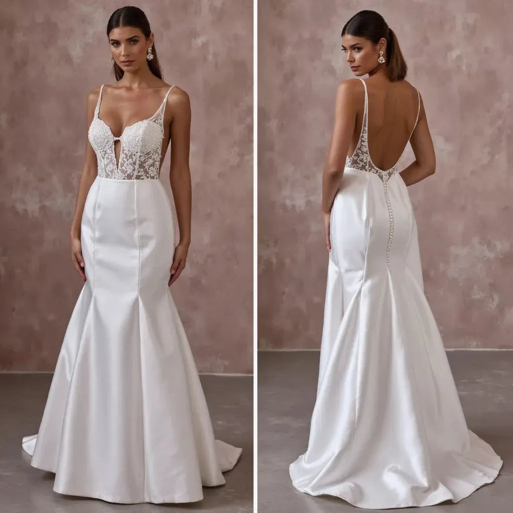 Mermaid Wedding Dress for Brides Who Want a Hollywood-Inspired Style
