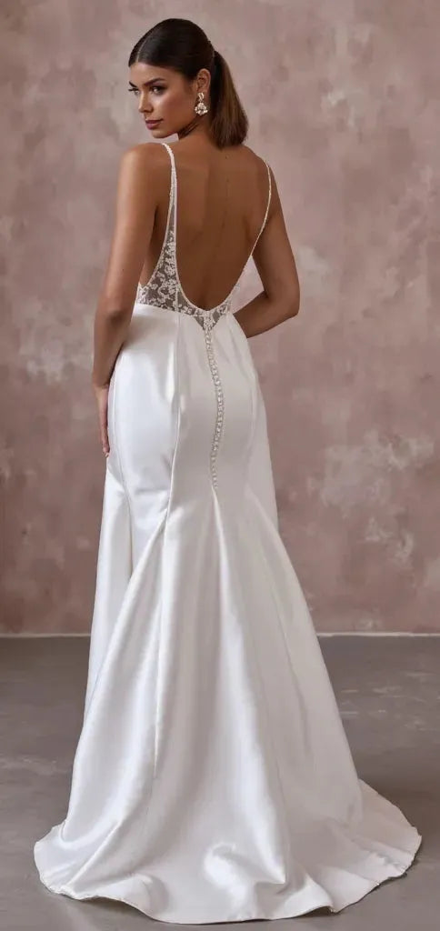 Mermaid Wedding Dress for Brides Who Want a Hollywood-Inspired Style