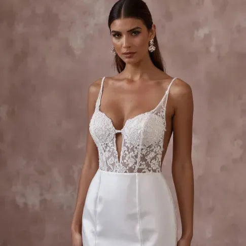 Mermaid Wedding Dress for Brides Who Want a Hollywood-Inspired Style