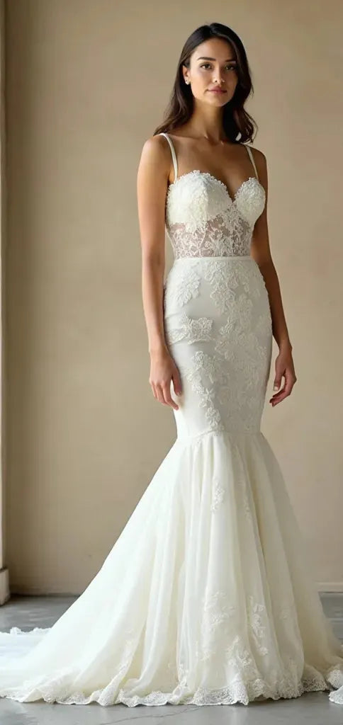 Mermaid Wedding Dress for Brides Who Want a Timeless and Elegant Fit