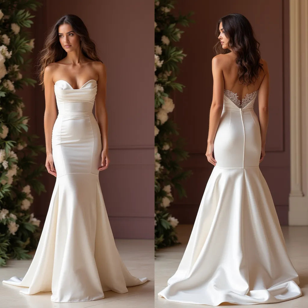 Mermaid Wedding Dress for a Glamorous and Sophisticated Bridal Look
