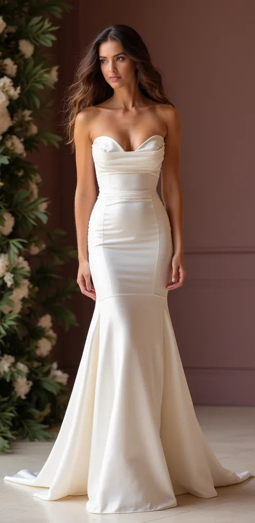 Mermaid Wedding Dress for a Glamorous and Sophisticated Bridal Look