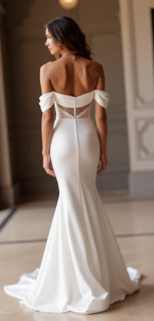 Mermaid Wedding Dress with a Modern Fit for Chic and Trendy Brides