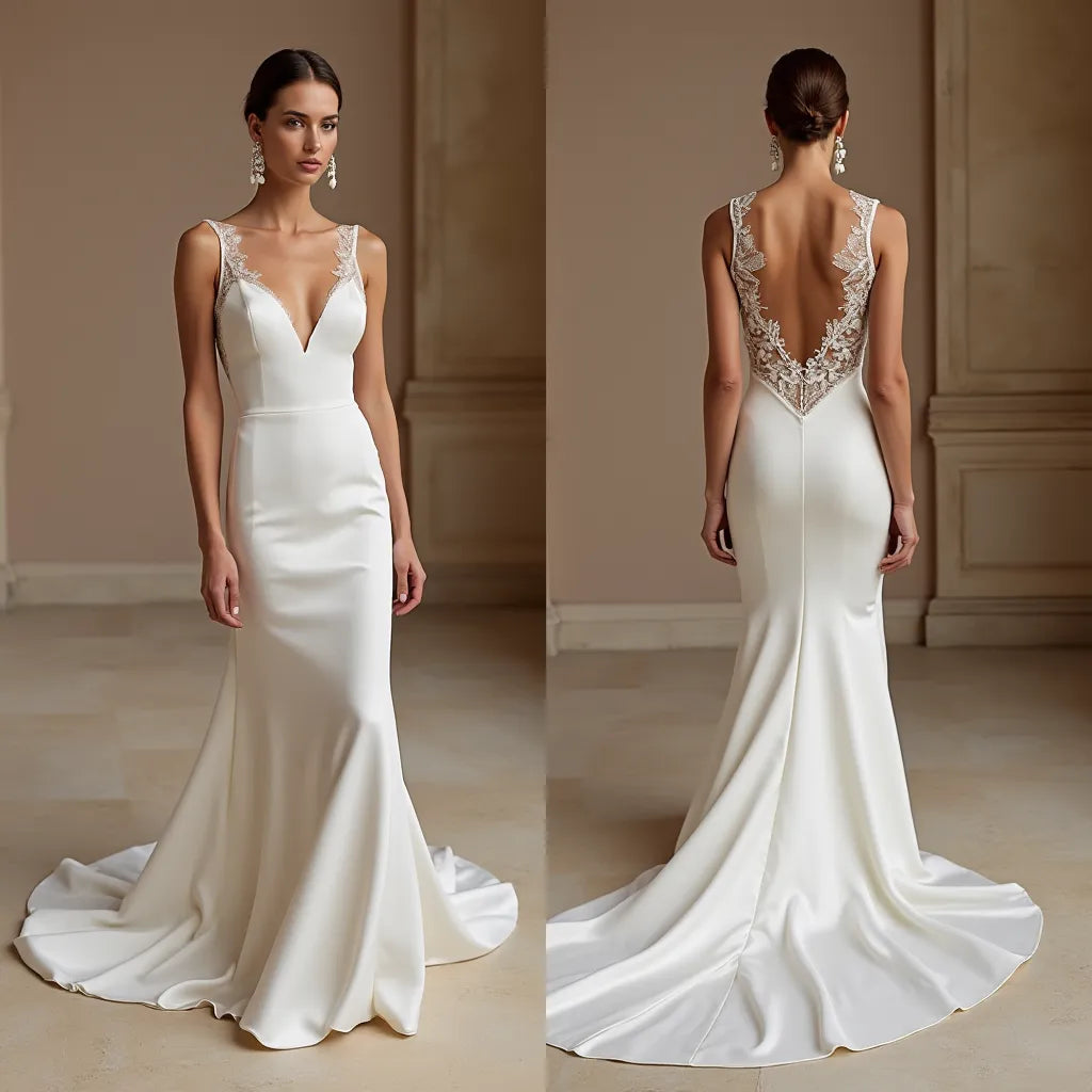 Mermaid Wedding Dress for Brides Who Love a Romantic and Sleek Design