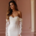 Mermaid Wedding Dress for Contemporary Brides Wanting a Sleek Style