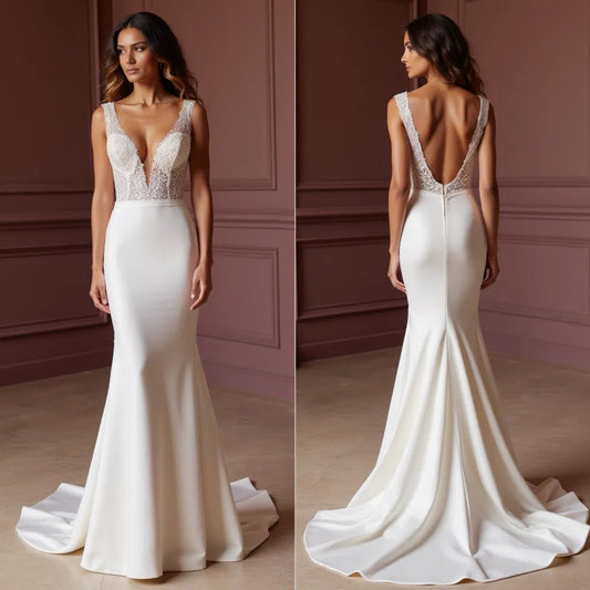 Mermaid Wedding Dress for Glam Brides Who Love a Stunning Silhouette