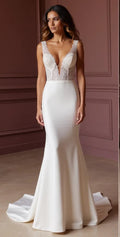 Mermaid Wedding Dress for Glam Brides Who Love a Stunning Silhouette