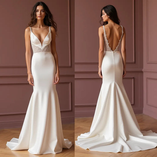 Mermaid Wedding Dress for Luxury Brides Who Love High-End Design