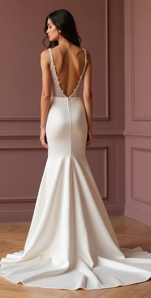 Mermaid Wedding Dress for Luxury Brides Who Love High-End Design