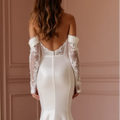 Mermaid Bridal Gown with a Flattering Fit for Hourglass Brides