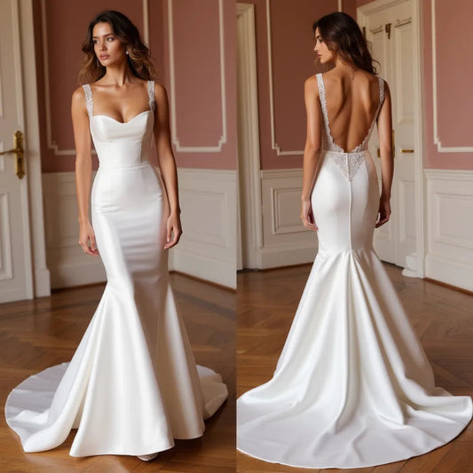 Mermaid Bridal Gown with a Luxe Touch for Sophisticated Brides