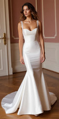 Mermaid Bridal Gown with a Luxe Touch for Sophisticated Brides