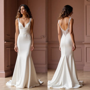 Mermaid Bridal Gown with a Classic Fit for Traditional Wedding Styles