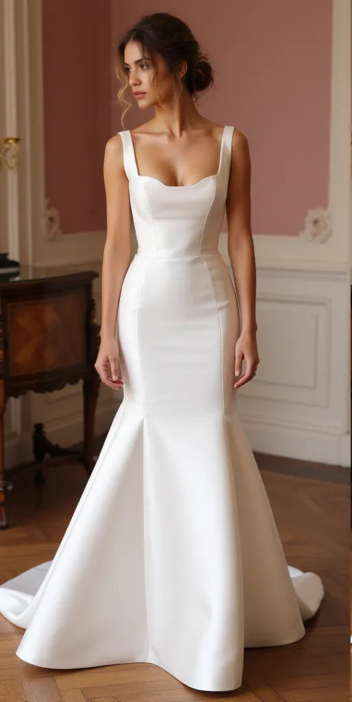 Mermaid Wedding Gown with a Sexy Fit for Brides Who Want to Stand Out