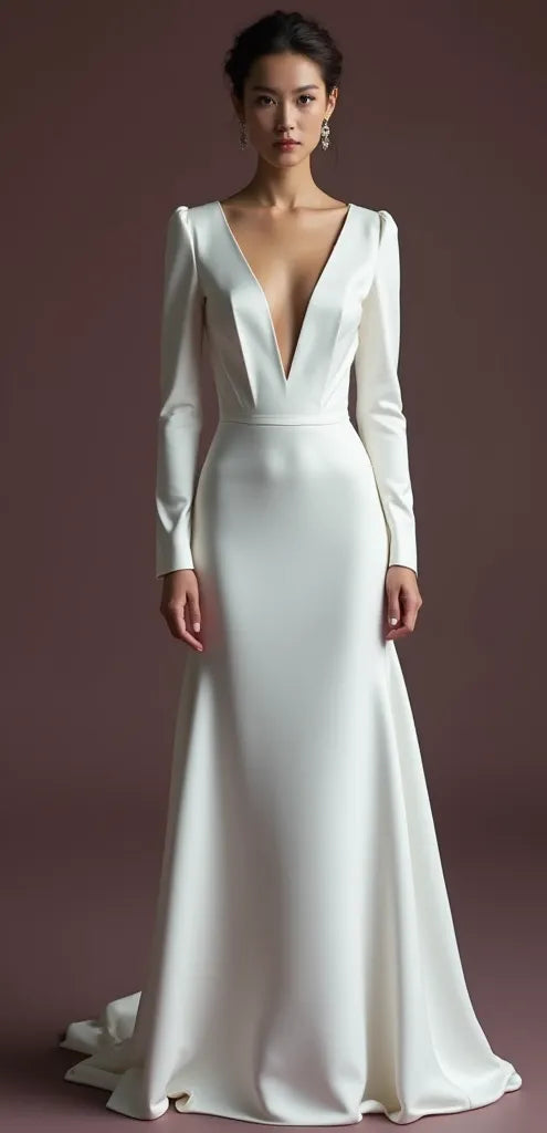 Mermaid Wedding Gown for Glamorous Brides Who Want a Red Carpet Look