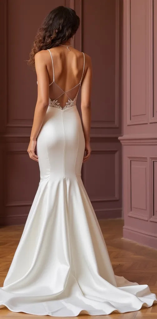 Mermaid Wedding Gown for Curvy Brides Who Want a Flattering Fit
