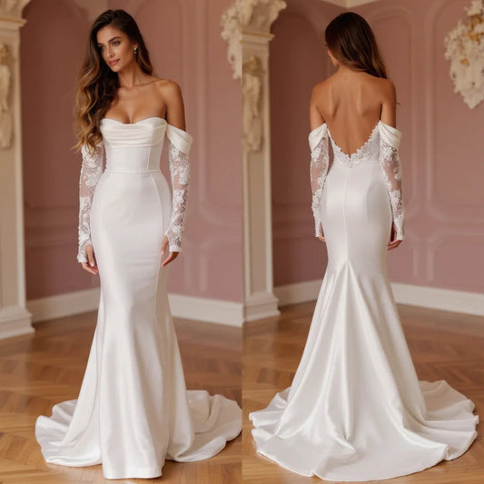 Mermaid Wedding Gown with Stunning Embellishments for a Luxe Look