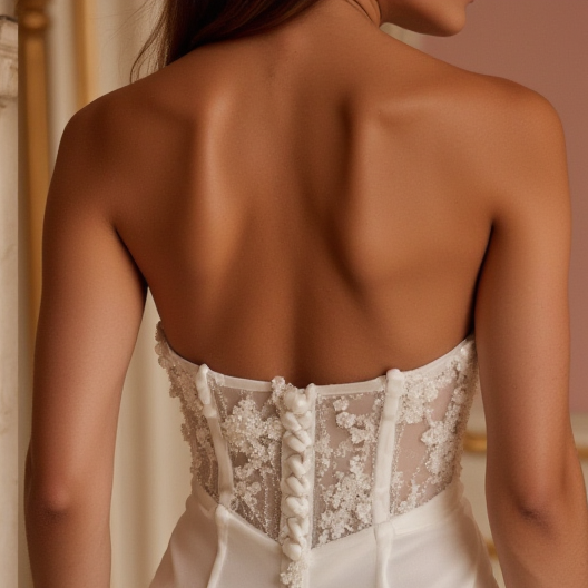 Mermaid Wedding Dress with a Vintage-Inspired Trumpet Skirt