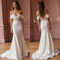 Mermaid Fit-and-Flare Wedding Dress for an Elegant and Feminine Look