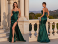 Glamorous Prom Dress and Evening Gown with Lace and Beaded Embellishments