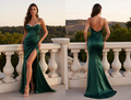 Elegant Prom Dress and Evening Gown with a Beaded Bodice for a Touch of Sparkle