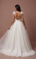 Glamorous White Princess Ball Gown Wedding Dress for a Statement Bridal Look