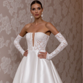 Stunning A-Line Wedding Dress with a Flattering Fit for All Brides